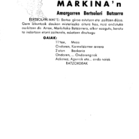 Bertsolaritza.  Omenaldiak, jardunaldiak: