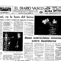 Bertsolaritza:  Izenburua: Hernani, en la hora del berso. El domingo se celebró la semifinal del  campeonato de bersolaris