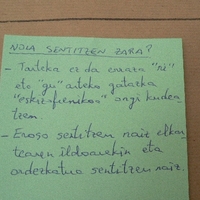 ADIERAZPEN POLITIKOEI BURUZKO GOGOETA -  GOGOETAK -