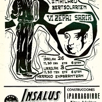 Idiazabal. Euskal Herriko II. mailako bertsolarien VI. Zepai saria