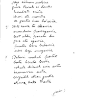 Bertsolaritza.  Bertso paperak:  Izenburua: Billafranka-ko astoarenak