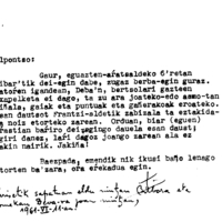 Bertsolaritza:  Debako bertsolari gazteen txapelketara azalduko dela adieraziz