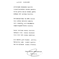 Biografia.  Bertso-papera:  Izenburua: Alfonso Irigoieni