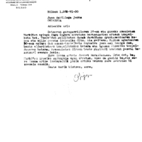 Bizkaiko Bertsolari Txapelketa 1959:  Markiñako saioan parte hartzeko gonbidapena