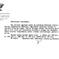 Bertsolaritza:  Bertsolariari zuzendutako gutuna