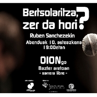 Bertsolaritza, zer da hori?