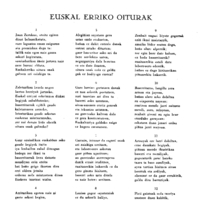 Bertsolaritza:  Arantzazuko Amari jarriak