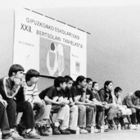 GIPUZKOAKO ESKOLARTEKO BERTSOLARI TXAPELKETA (22.a. 2002) -  FINALA -