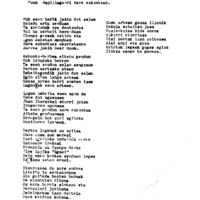 Bertsolaritza.  Bertso paperak:  Izenburua: Juan Azpillagari bere ezkontzan