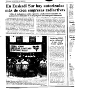 Bertsolaritza.  Euskal Herriko Bertsolari Elkartea:  Euskal Herriko Bertsolari Elkartearen sorrera
Izenburua: Euskal Herriko Bertsolari Elkartea eratuta atzoko  bertsolarien bilera ondoren