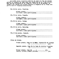 Bertsolaritza:  Txapelketararen kanporaketa egunak eta sariak