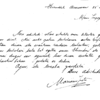 Euskaltzaindia.  Gutunak:  Izetaren gutuna bertsolari txapelketaren finalaren data jakin  nahirik