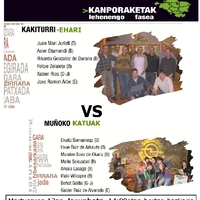 Arabako  kuadrilla arteko lehenengo bertso txapelketa 2010. Kanporaketak lehenengo  fasea