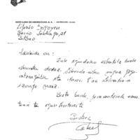 Euskaltzaindia.  Gutunak:  Abelen gutuna Lekeitiora joango dela baieztatuz