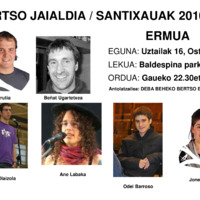 Bertso jaialdia / Santixauak 2010