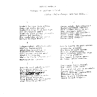 Bertsolaritza:  Izenburua: Txinparta antzerki taldearen gainean