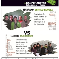 Arabako  kuadrilla arteko lehenengo bertso txapelketa 2010. Kanporaketak lehenengo  fasea