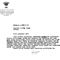 Euskaltzaindia.  Gutunak: