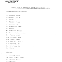Bertsolaritza:  Izenburua: Txapelketan saiatuko diren bertsolarien zerrenda eta ordezkoak