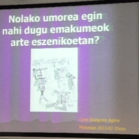 UMOREZ GENEROA BERTSOLARITZAN (1. 2011. VILLABONA) -  JARDUNALDIAK -