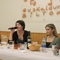 Bertso afaria Txantreako jaietan