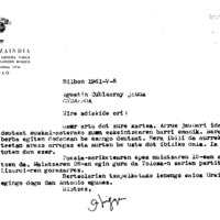 Euskaltzaindia.  Gutunak: