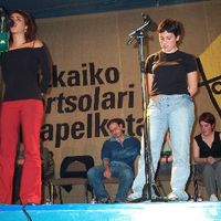 Bizkaiko Eskualdeetako Bertsolari Txapelketak. Bilboaldeko Txapelketa 2002