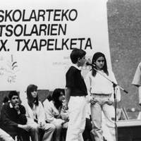 GIPUZKOAKO ESKOLARTEKO TXAPELKETA (10. 1990. Donostia) -