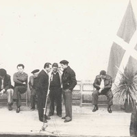 1980-04-20 Zarautz Jaialdia - Basarriri egindako omenaldia frontoian  -
