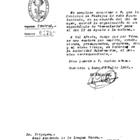 Bertsolaritza:  Gernikako udalak festetan bertso-saio bat antoltzeko asmoz Euskaltzaindiara jotzen du