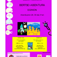 Gabon hauetan... Bertso abentura Eginon