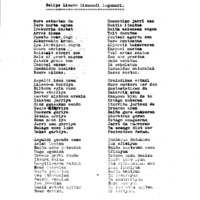 Bertsolaritza:  Felipe Lizasori jarriak Irigoienek