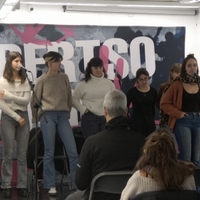 Bertsolari Gazteen BBK Sariketa 2024. A  eta B mailako finalaurrekoak