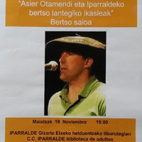 Asier Otamendi eta Iparraldeko bertso lantegiko ikasleak : bertso saioa