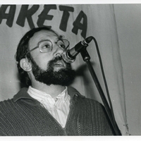 Euskal Herriko Bertsolari Txapelketa Nagusirako Gipuzkoako Kanporaketa  1988 -  1988-11-05 Lazkao txapelketako saioko argazkiak?