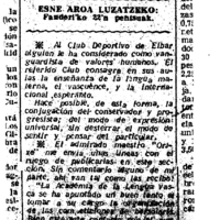 Bertsolaritza:  Euskaltzaindiaren bertsolari txapelketak antolatzeko erabakia dela eta