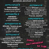 Elkartasun astea, Galdakao, abenduak 8-13