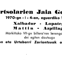 Bertsolaritza.  Omenaldiak, jardunaldiak: