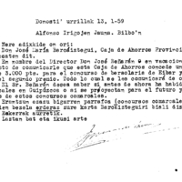 Bertsolaritza:  Gipuzkoako Bertsolari Txapelketarako Gipuzkoako Aurrezki Kutxak emangi dituen diru  laguntzak