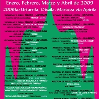 Programación cultural sala Zigoitia