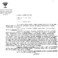 Euskaltzaindia.  Gutunak: