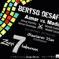 Bertso desafioa : Aimar vs Maddi