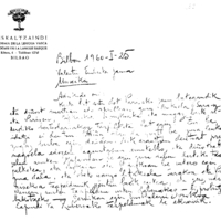 Bertsolaritza:  Iparraldeko bertso saio biren antolaketaren berri ematen du