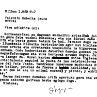 Euskaltzaindia.  Gutunak:  Iparameriketako euskaldunen euskal festa