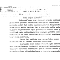 Euskaltzaindia.  Gutunak:  Zavalaren gutuna Mattinen helbideaz galdezka