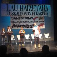 ZAPIRAIN ANAIAK ETA IBON ZABALA BERTSO PAPER LEHIAKETAK 2009