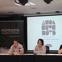 AHOA BETE HOTS (6. 2015. Villabona) / MINTZOLA-MIKEL LABOA IKERKETA  BEKA 2015 -  PRENTSAURREKOAK -