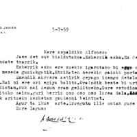 Euskaltzaindia.  Gutunak:  Zavalaren gutuna