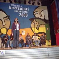 BILBOALDEKO BERTSOLARI TXAPELKETA (1. 2000) -