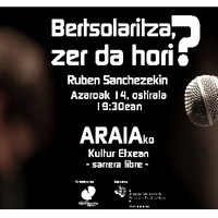 Bertsolaritza, zer da hori?